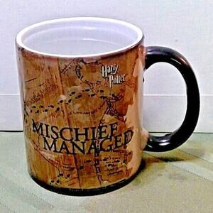 Morphing Mugs Harry Potter Marauder's Map 11 oz Color Changing Coffee Cup HP